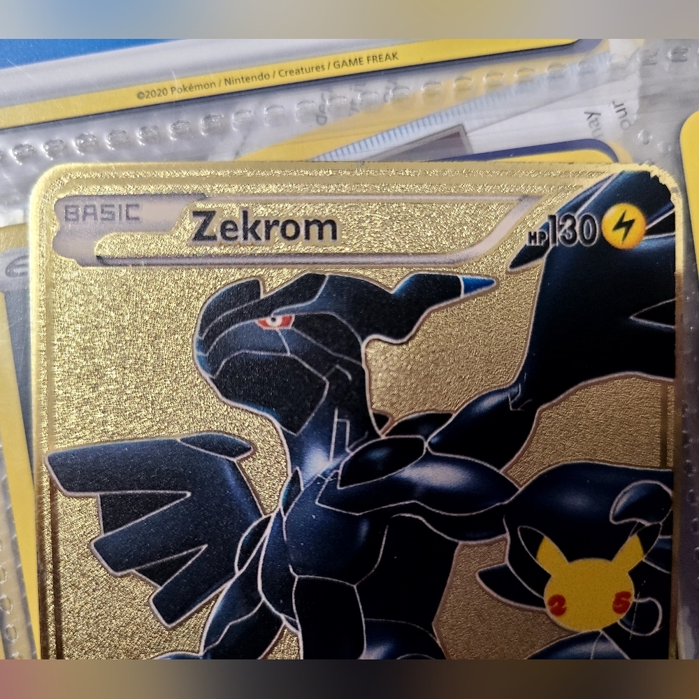 Zekrom (Metal Card) – Celebrations Ultra 114/114 - Picture 2 of 5